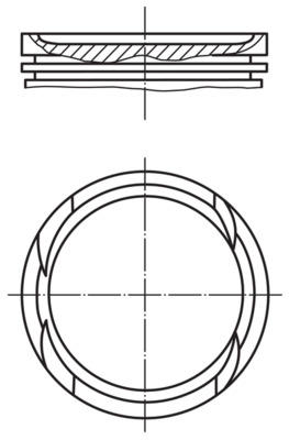 MAHLE Stempel 011pi00112001