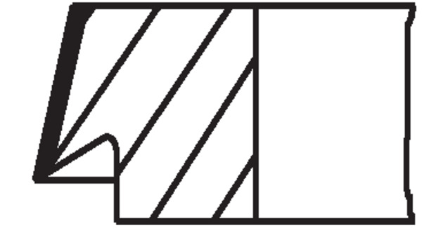 MAHLE Stempelringsæt 00924n0