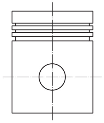 MAHLE Stempel 012 12 00