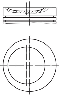 MAHLE Stempel 081 21 02 for BMW