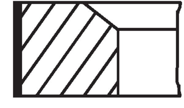 MAHLE Stempelringsæt 00101n2
