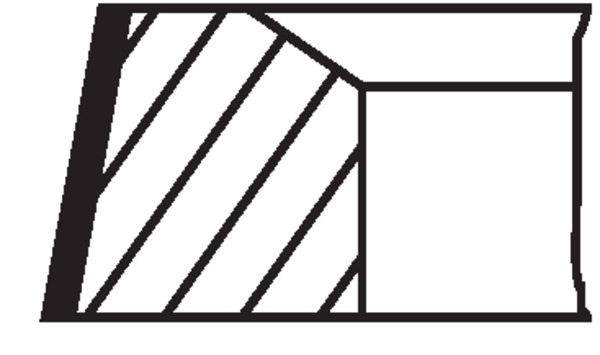 MAHLE Stempelringsæt 00101v0