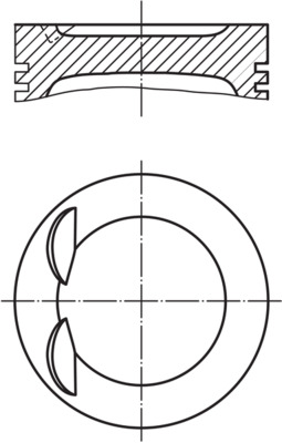 MAHLE Stempel 028pi00119000 for CUPRA