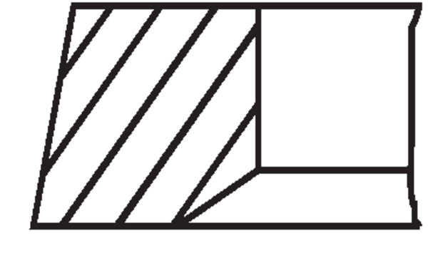 MAHLE Stempelringsæt 04001n0