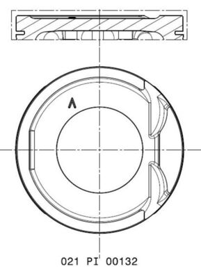 MAHLE Stempel 021pi00132000 for RENAULT