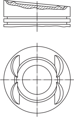 MAHLE Stempel 028 03 01