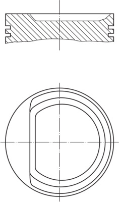 MAHLE Stempel 030 71 00 for CUPRA