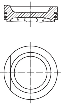 MAHLE Stempel 029 88 02 for CUPRA