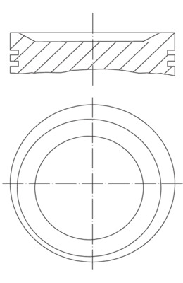 MAHLE Stempel 011 75 01 for OPEL