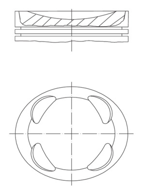 MAHLE Stempel 081pi00104002