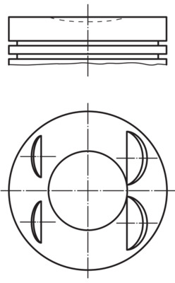 MAHLE Stempel 021pi00127002