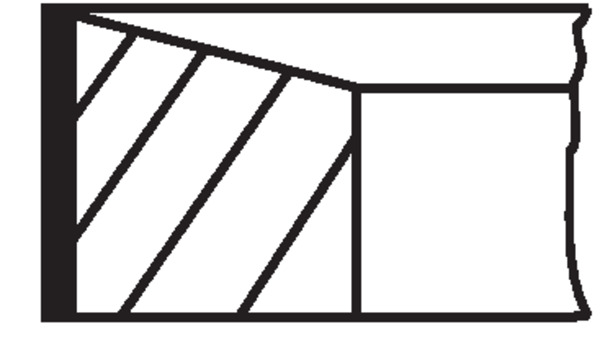 MAHLE Stempelringsæt 02213n0 for RENAULT