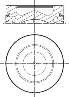 MAHLE Stempel 028pi00121002