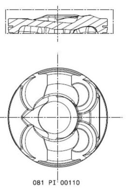 MAHLE Stempel 081pi00110002