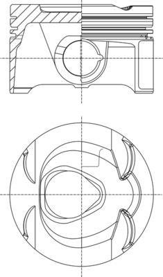 MAHLE Stempel 013pi00149000