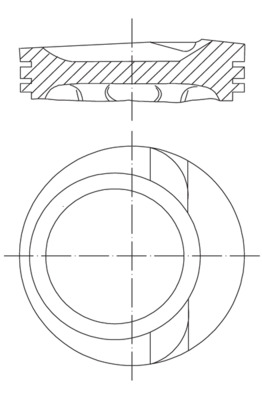 MAHLE Stempel 030 68 02 for CUPRA