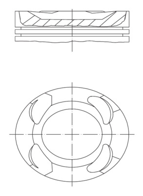 MAHLE Stempel 081 PI 00126 000 for BMW