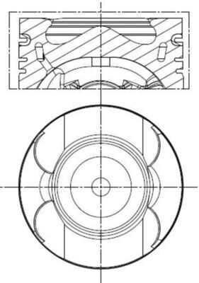 MAHLE Stempel 013pi00156002
