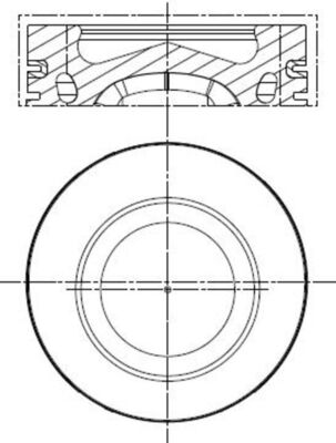 MAHLE Stempel 028pi00140001