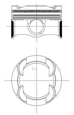 MAHLE Stempel 081 PI 00130 002