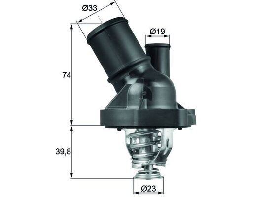MAHLE Termostat, kølemiddel TI 200 82 for FORD FORD USA MAZDA