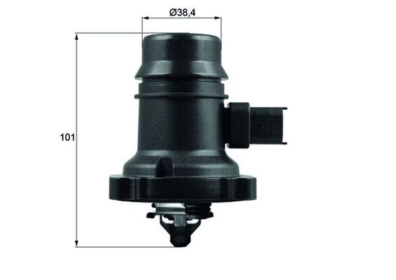 MAHLE Termostat, kølemiddel tm3780 for OPEL CHEVROLET