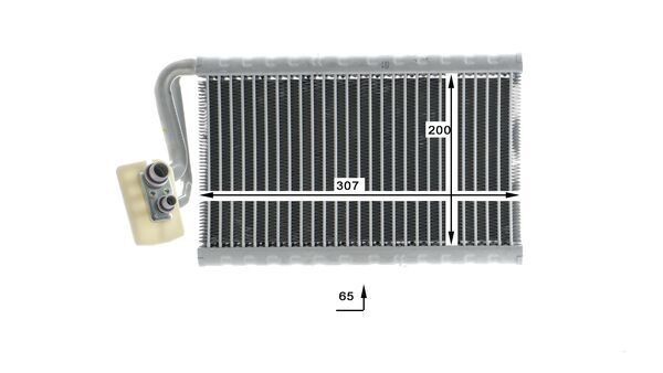 MAHLE Fordamper, klimaanlæg AE 167 000P for MERCEDES-BENZ