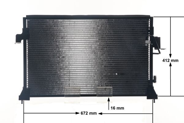MAHLE Kondensor, klimaanlæg ac676000s for LAND ROVER