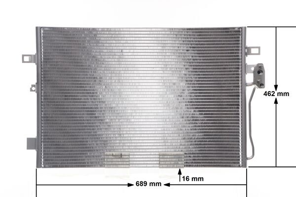 MAHLE Kondensor, klimaanlæg ac46000s for FIAT