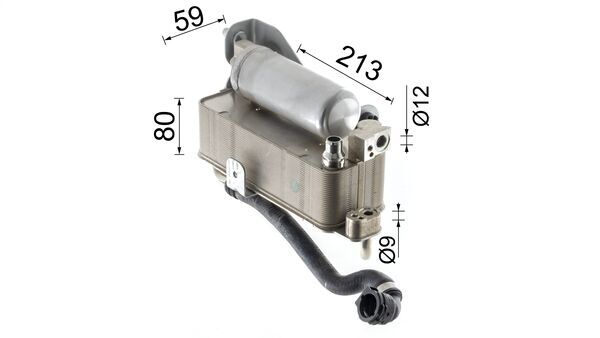 MAHLE Kondensor, klimaanlæg ac1130000p for BMW BMW (BRILLIANCE)