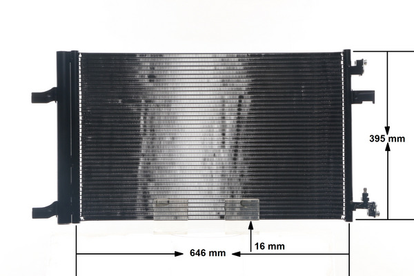 MAHLE Kondensor, klimaanlæg ac637000s for HOLDEN VAUXHALL OPEL CHEVROLET