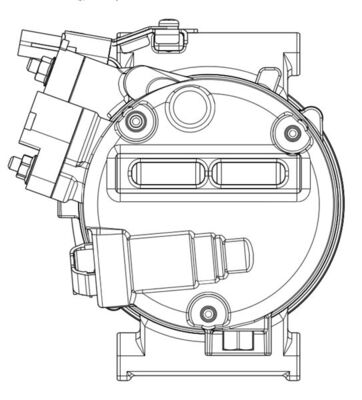 MAHLE Kompressor, klimaanlæg acp637000p for KIA