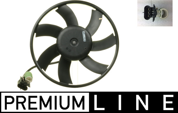 MAHLE Ventilator, motorkøling cff342000p venstre for VAUXHALL