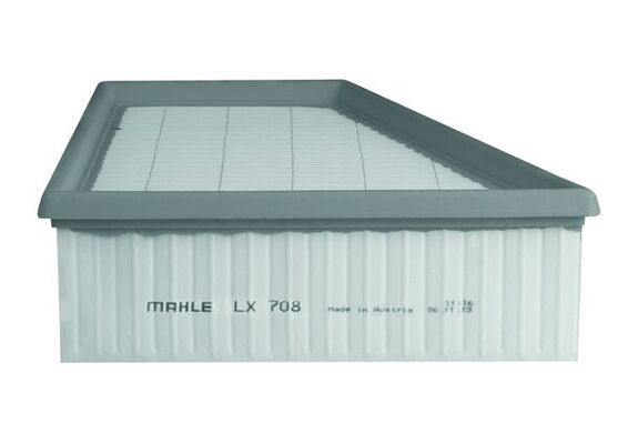 MAHLE Luftfilter lx708 Filterindsats length_mm_203|Længde [mm]|213 width_mm_206|Bredde [mm]|220 height_mm_209|Højde [mm]|58 seal_material_2923|Materia