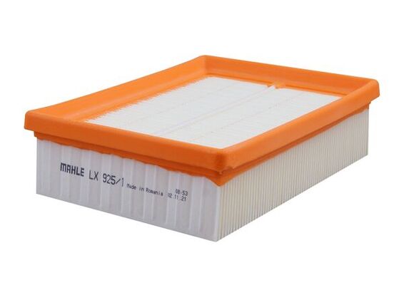 MAHLE Luftfilter LX 925/1 Filterindsats length_mm_203|Længde [mm]|184 width_mm_206|Bredde [mm]|139 height_mm_209|Højde [mm]|50,3 seal_material_2923|