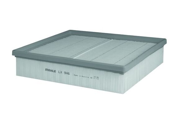 MAHLE Luftfilter lx946 Filterindsats length_mm_203|Længde [mm]|262 width_mm_206|Bredde [mm]|246 height_mm_209|Højde [mm]|58 seal_material_2923|Materia