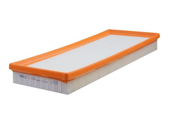 MAHLE Luftfilter lx1249 Filterindsats length_mm_203|Længde [mm]|380 width_mm_206|Bredde [mm]|157 height_mm_209|Højde [mm]|42 packaging_width_cm_1621|I