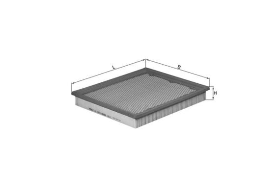 MAHLE Luftfilter lx1272 Filterindsats length_mm_203|Længde [mm]|290 width_mm_206|Bredde [mm]|246 height_mm_209|Højde [mm]|37 packaging_length_cm_1620|