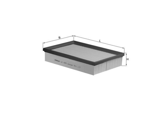 MAHLE Luftfilter lx1570 Filterindsats length_mm_203|Længde [mm]|267 width_mm_206|Bredde [mm]|172 height_mm_209|Højde [mm]|50 packaging_length_cm_1620