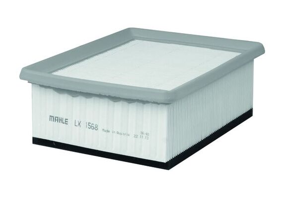 MAHLE Luftfilter lx1568 Filterindsats length_mm_203|Længde [mm]|207 width_mm_206|Bredde [mm]|169 height_mm_209|Højde [mm]|70 packaging_length_cm_1620|