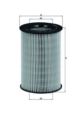 KNECHT Luftfilter lx1805 Filterindsats height_mm_209|Højde [mm]|135 outer_diameter_mm_497|Yderdiameter [mm]|92 inner_diameter_1_mm_995|Inder diamete