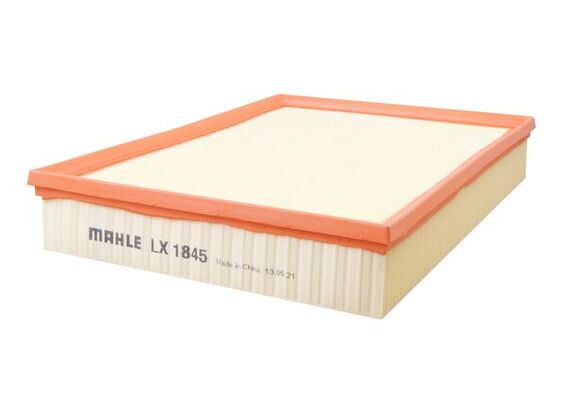 MAHLE Luftfilter lx1845 Filterindsats length_mm_203|Længde [mm]|355 width_mm_206|Bredde [mm]|265 height_mm_209|Højde [mm]|58 width_1_mm_818|Bredde 1 [