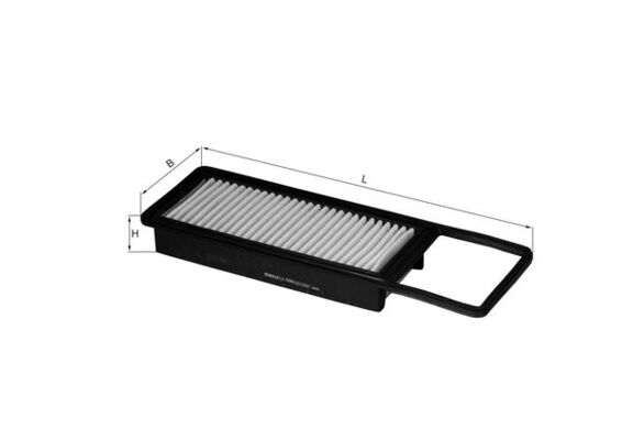 MAHLE Luftfilter lx1993 Filterindsats length_mm_203|Længde [mm]|332 width_mm_206|Bredde [mm]|109 height_mm_209|Højde [mm]|40 height_1_mm_339|Højde 1 [