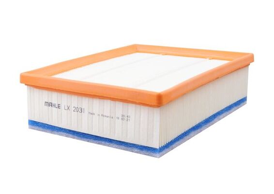 MAHLE Luftfilter lx2031 Filterindsats length_mm_203|Længde [mm]|240 width_mm_206|Bredde [mm]|197 height_mm_209|Højde [mm]|72 seal_material_2923|Materi