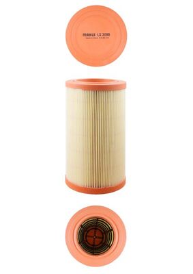 MAHLE Luftfilter lx2088 Filterindsats height_mm_209|Højde [mm]|261 outer_diameter_mm_497|Yderdiameter [mm]|146 inner_diameter_1_mm_995|Inder diamete
