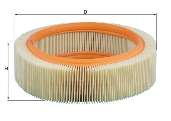 MAHLE Luftfilter lx276 Filterindsats height_mm_209|Højde [mm]|80 outer_diameter_mm_497|Yderdiameter [mm]|389 inner_diameter_1_mm_995|Inder diameter