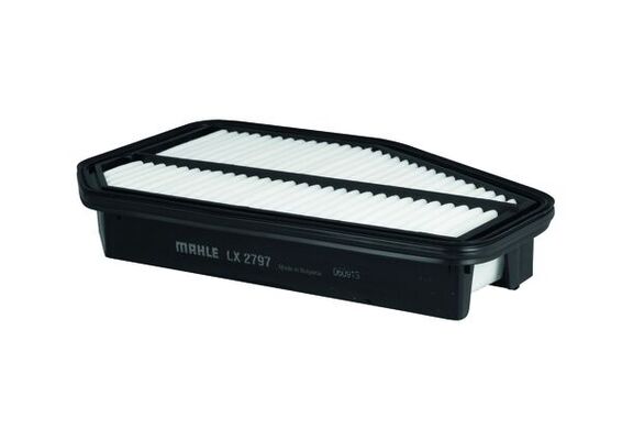MAHLE Luftfilter lx2797 Filterindsats length_mm_203|Længde [mm]|276 width_mm_206|Bredde [mm]|172 height_mm_209|Højde [mm]|45 height_1_mm_339|Højde 1 [