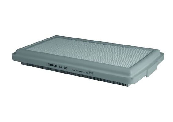 MAHLE Luftfilter lx36 Filterindsats length_mm_203|Længde [mm]|320 width_mm_206|Bredde [mm]|183 height_mm_209|Højde [mm]|38 seal_material_2923|Material