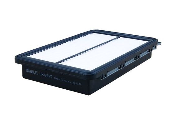 MAHLE Luftfilter lx3677 Filterindsats length_mm_203|Længde [mm]|277 width_mm_206|Bredde [mm]|172 height_mm_209|Højde [mm]|43 seal_material_2923|Materi