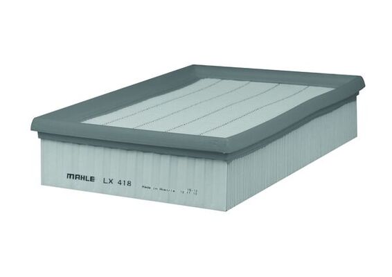 MAHLE Luftfilter lx418 Filterindsats length_mm_203|Længde [mm]|275 width_mm_206|Bredde [mm]|185 height_mm_209|Højde [mm]|57 height_1_mm_339|Højde 1 [m
